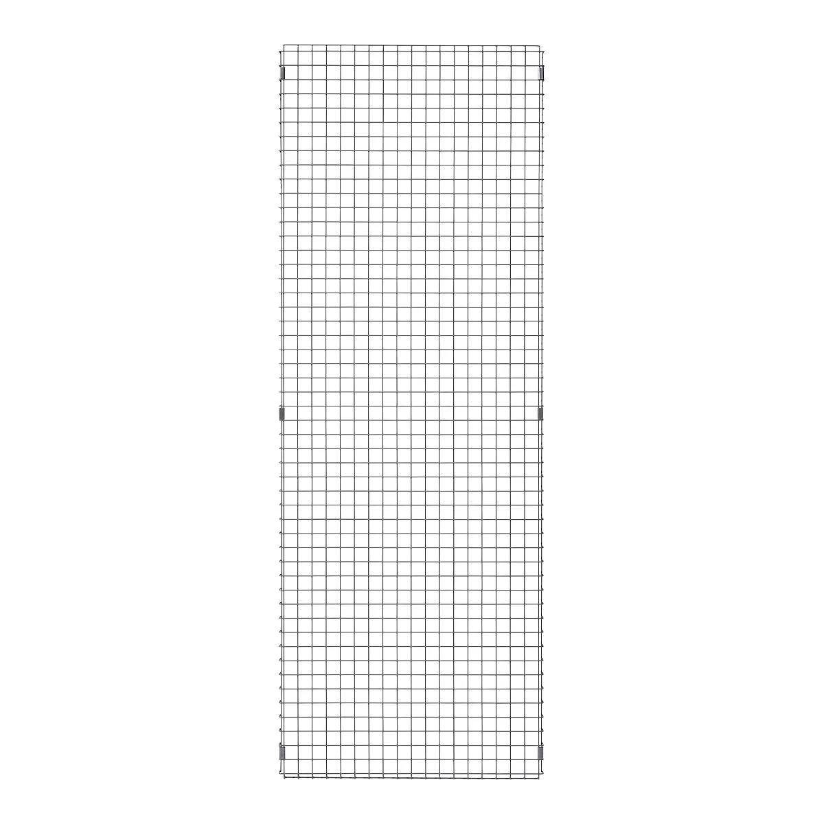 Élément de grille, en acier, l. 750 x H 2086 mm, argent clair