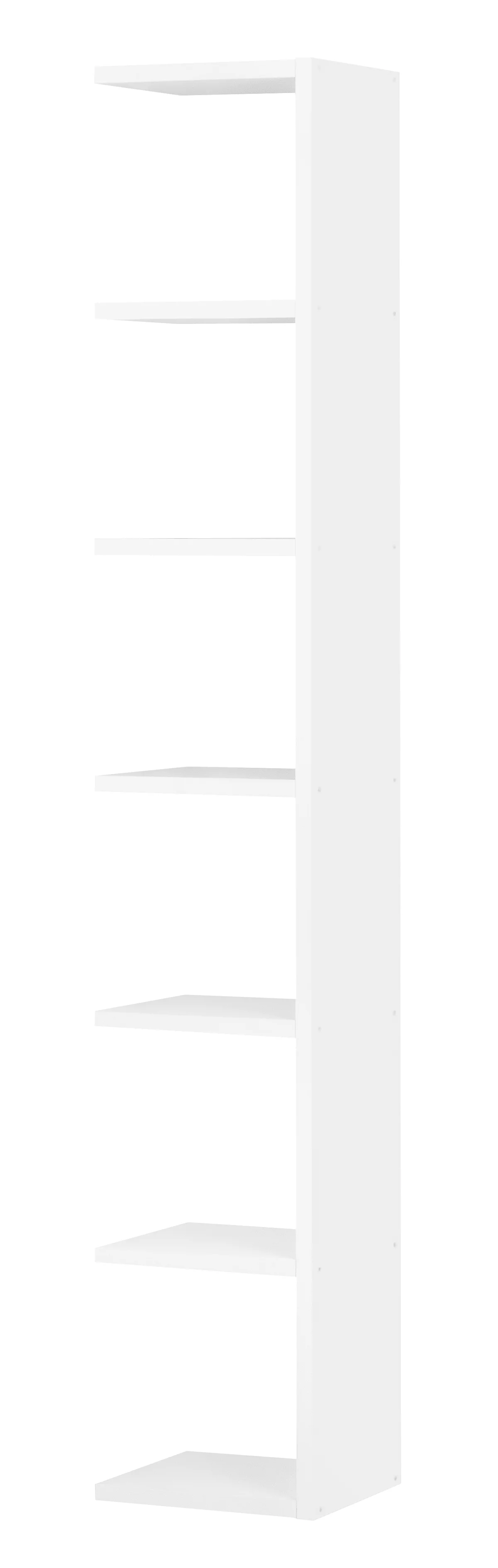 Elemento de ampliación Pombal, para armario abierto Pombal, ancho 400 x 370 x alto 2240 mm, blanco