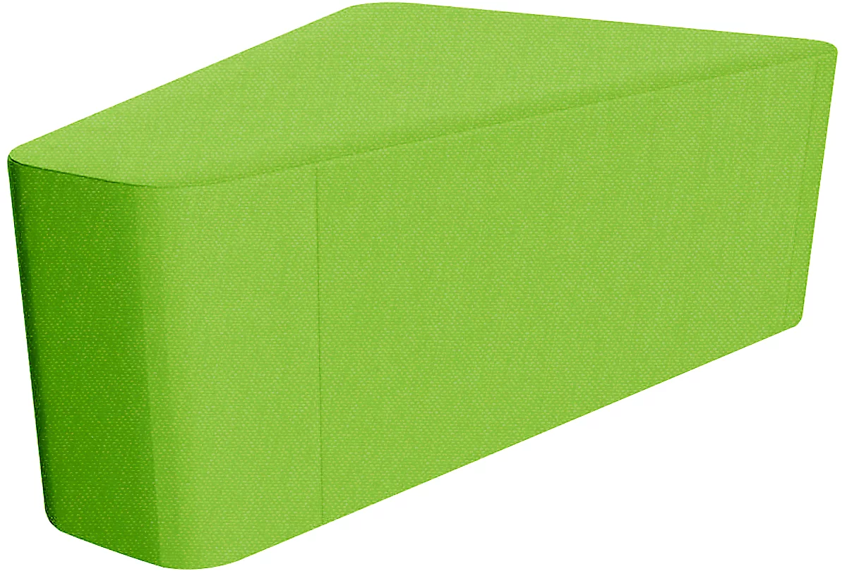 Elemento triangular Wall In, verde