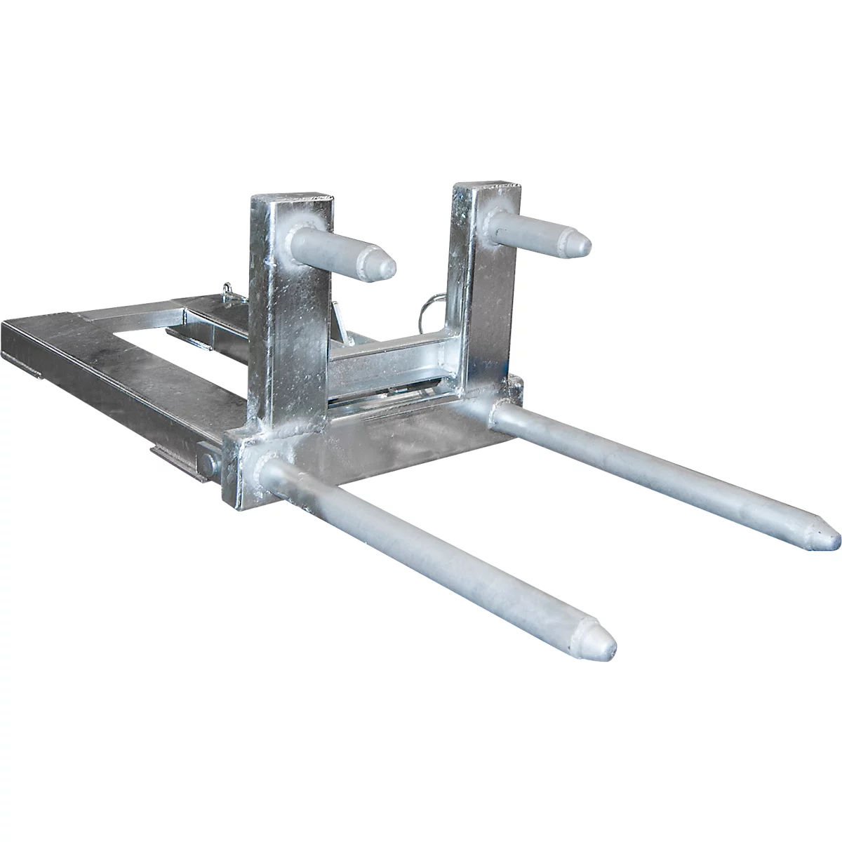 Elévateur de fûts BAUER FH-I, en acier, pour fûts de 220 l, capacité de charge de 300, L 600 x P 1380 x H 480 mm, galvanisé