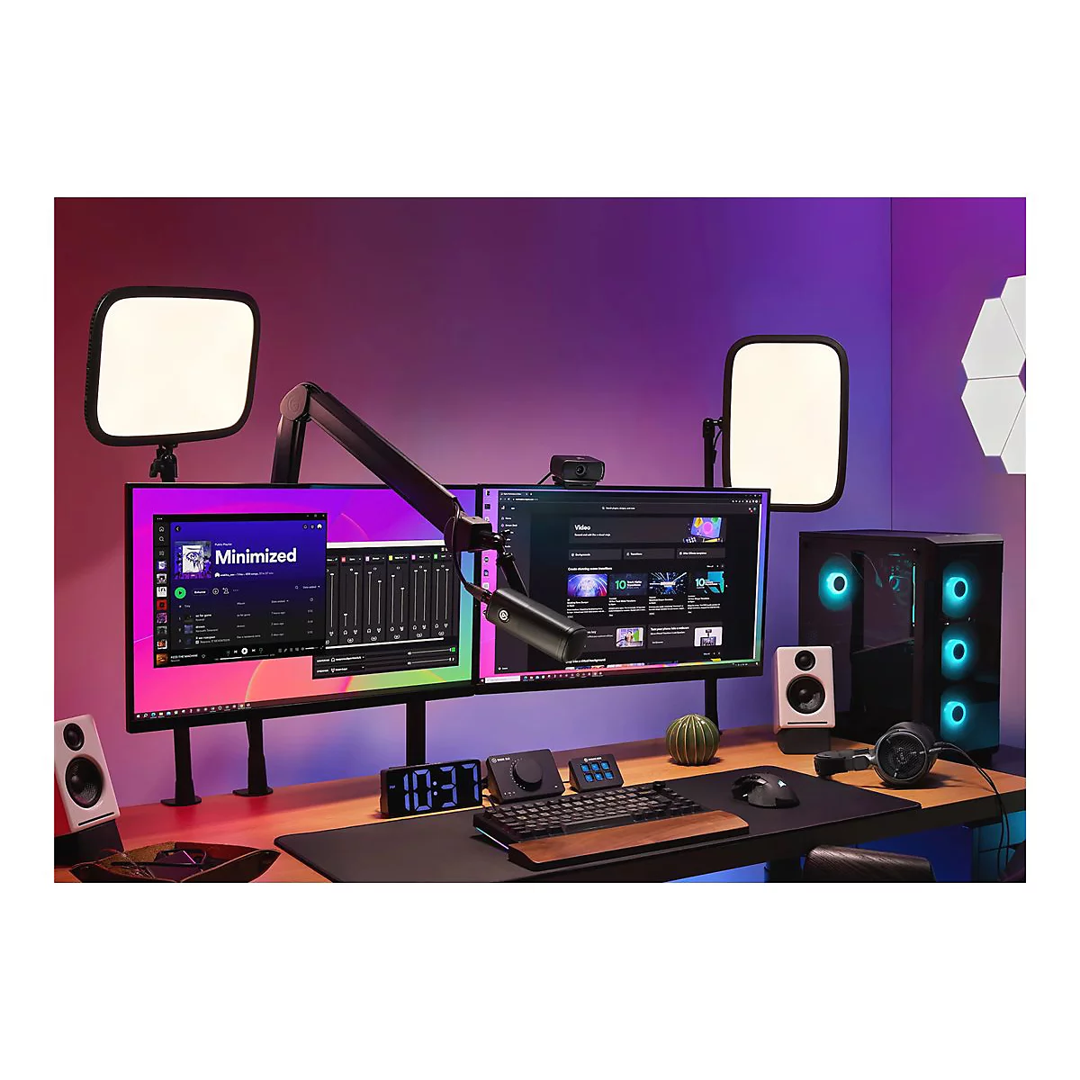 Elgato Facecam MK.2 - Webcam - PTZ - Farbe (Tag&Nacht) - feste Brennweite - USB-C 3.2 Gen1