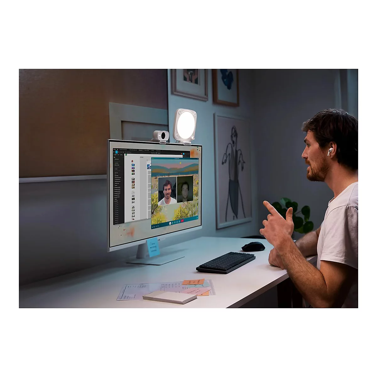 Elgato Facecam Neo - Webcam - Farbe - feste Brennweite