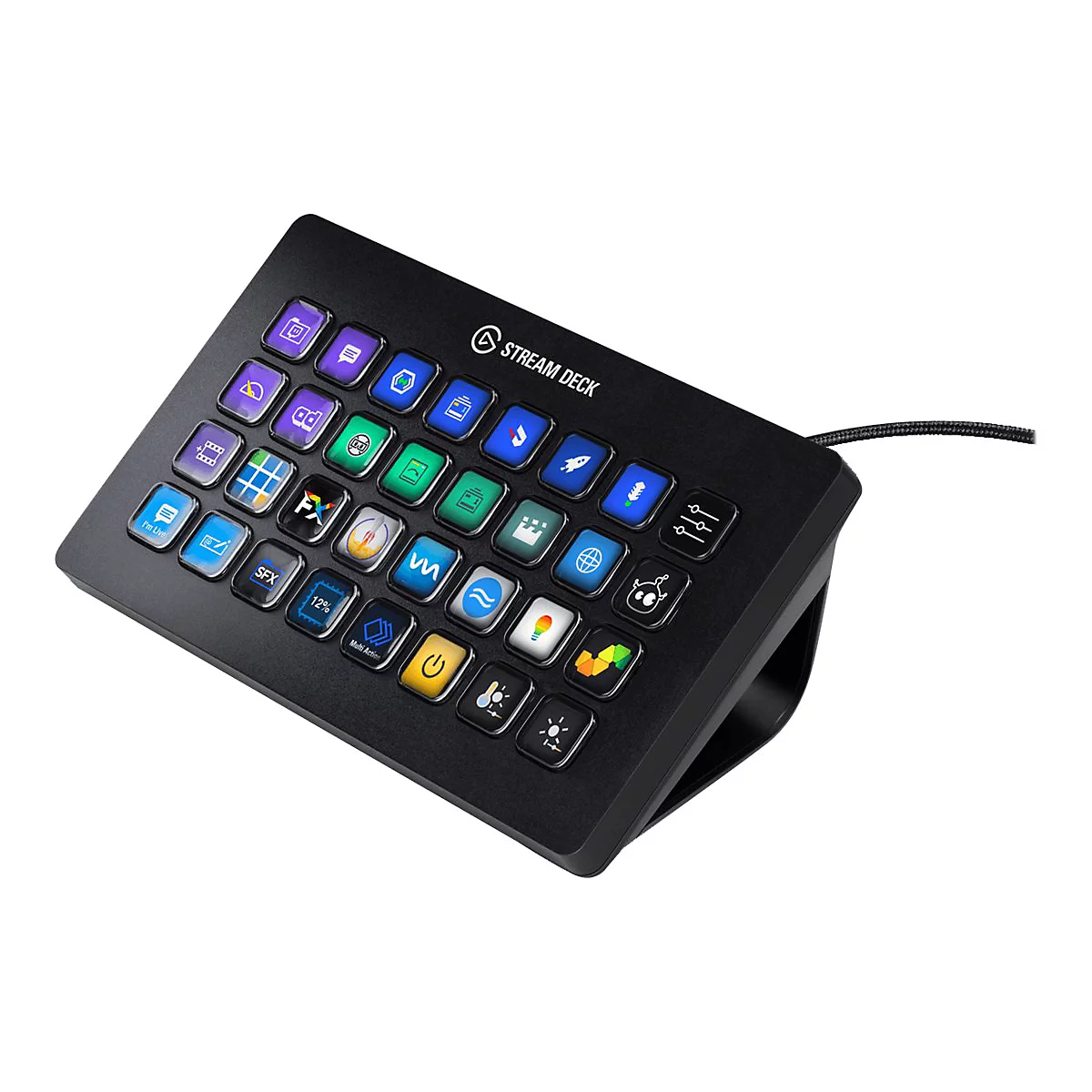 Elgato Stream Deck XL - Tastenfeld - hinterleuchtet - USB