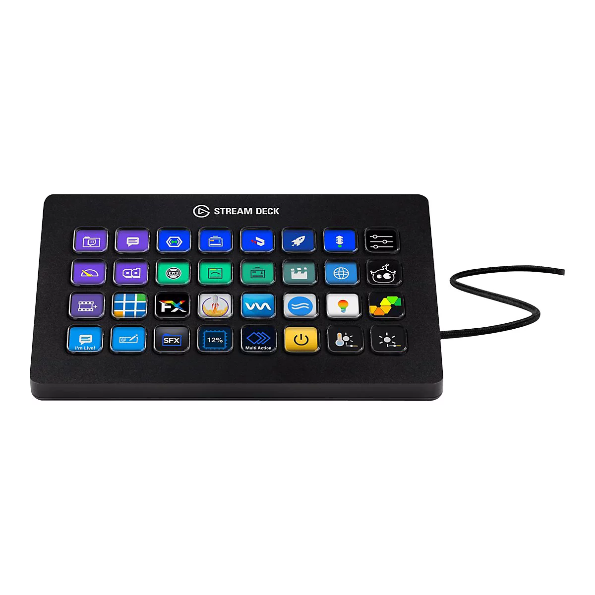 Elgato Stream Deck XL - Tastenfeld - hinterleuchtet - USB