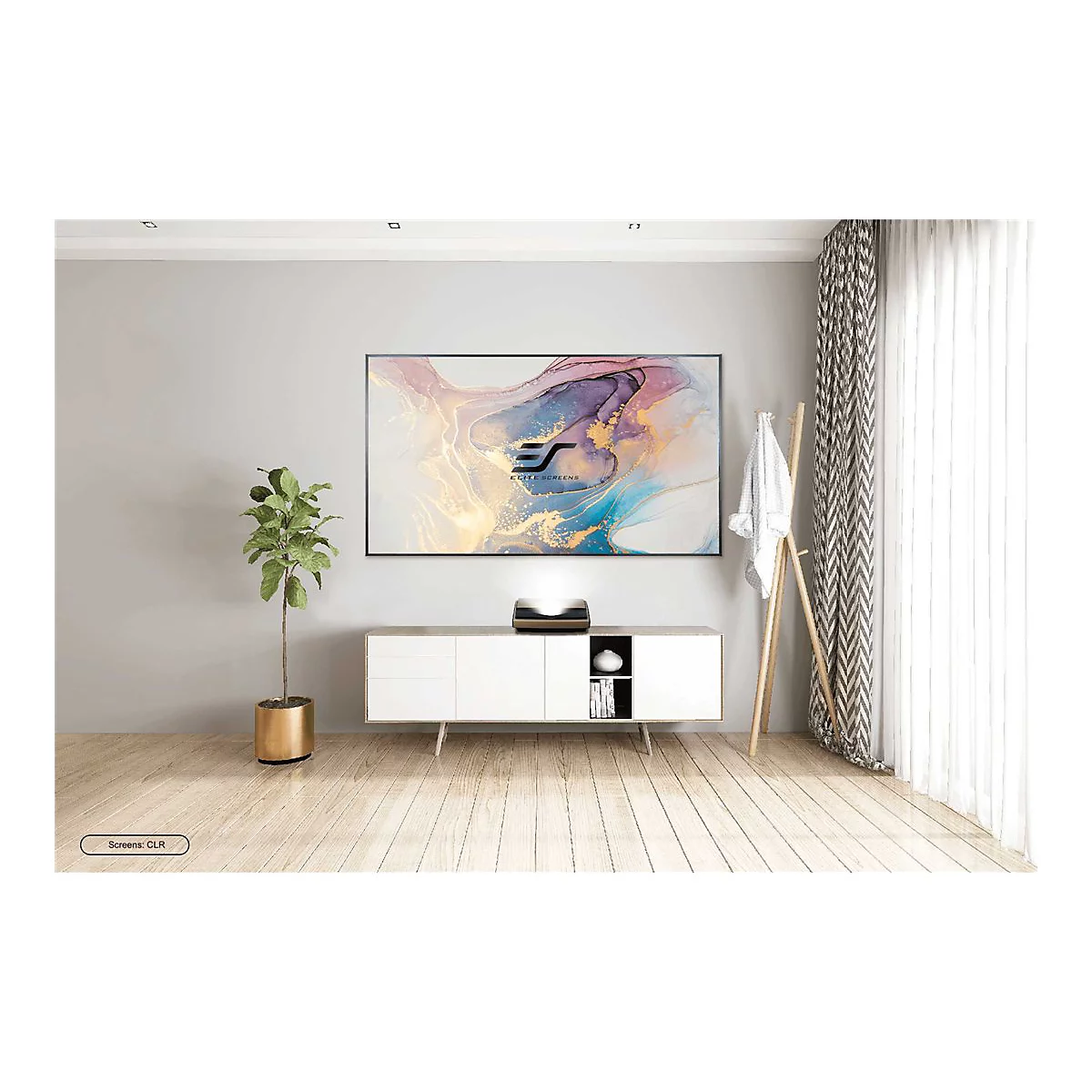 Elite Screens Aeon Series AR100WH2 - Leinwand - geeignet für Wandmontage - 254 cm (100') - 16:9 - CineWhite