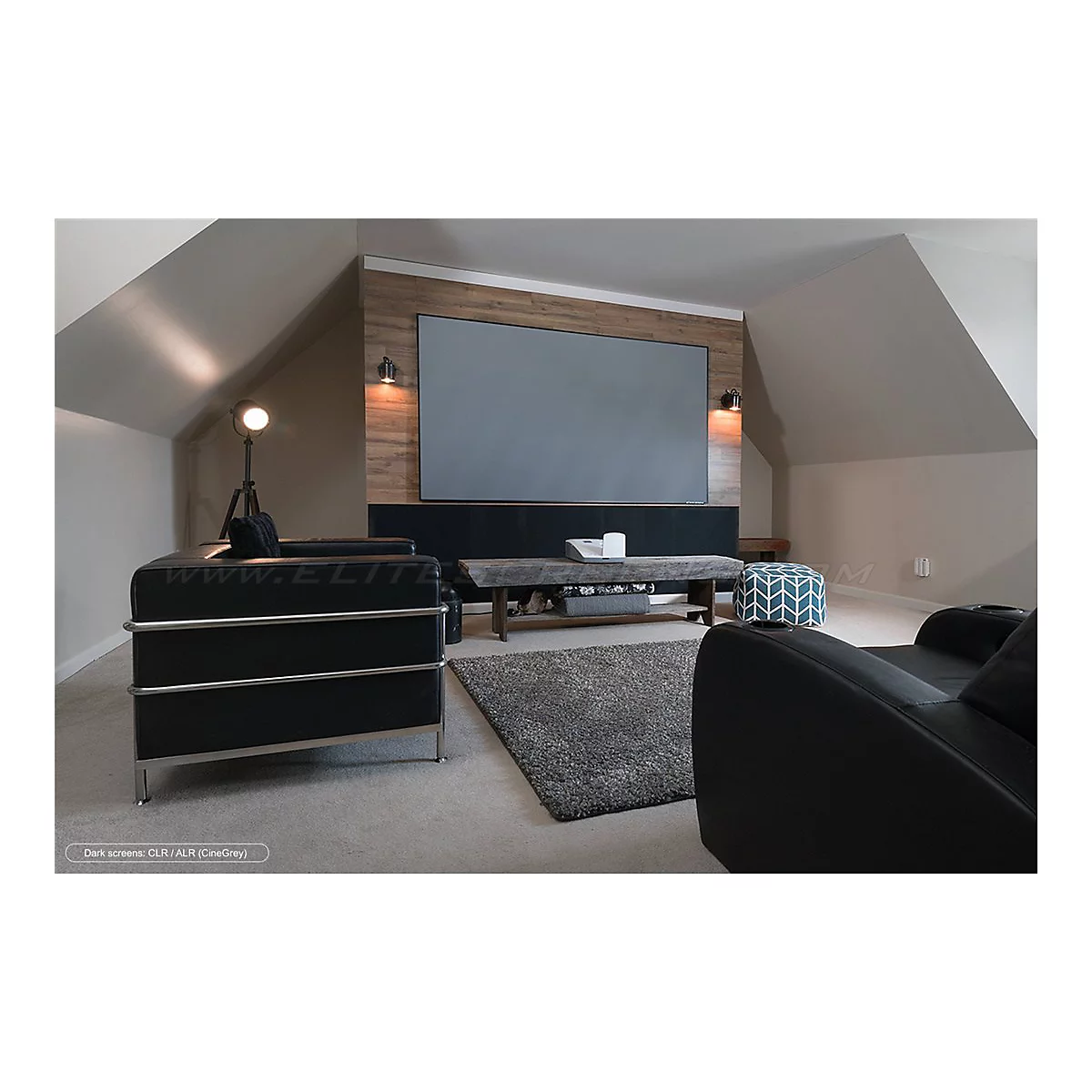 Elite Screens Aeon Series AR100WH2 - Leinwand - geeignet für Wandmontage - 254 cm (100') - 16:9 - CineWhite