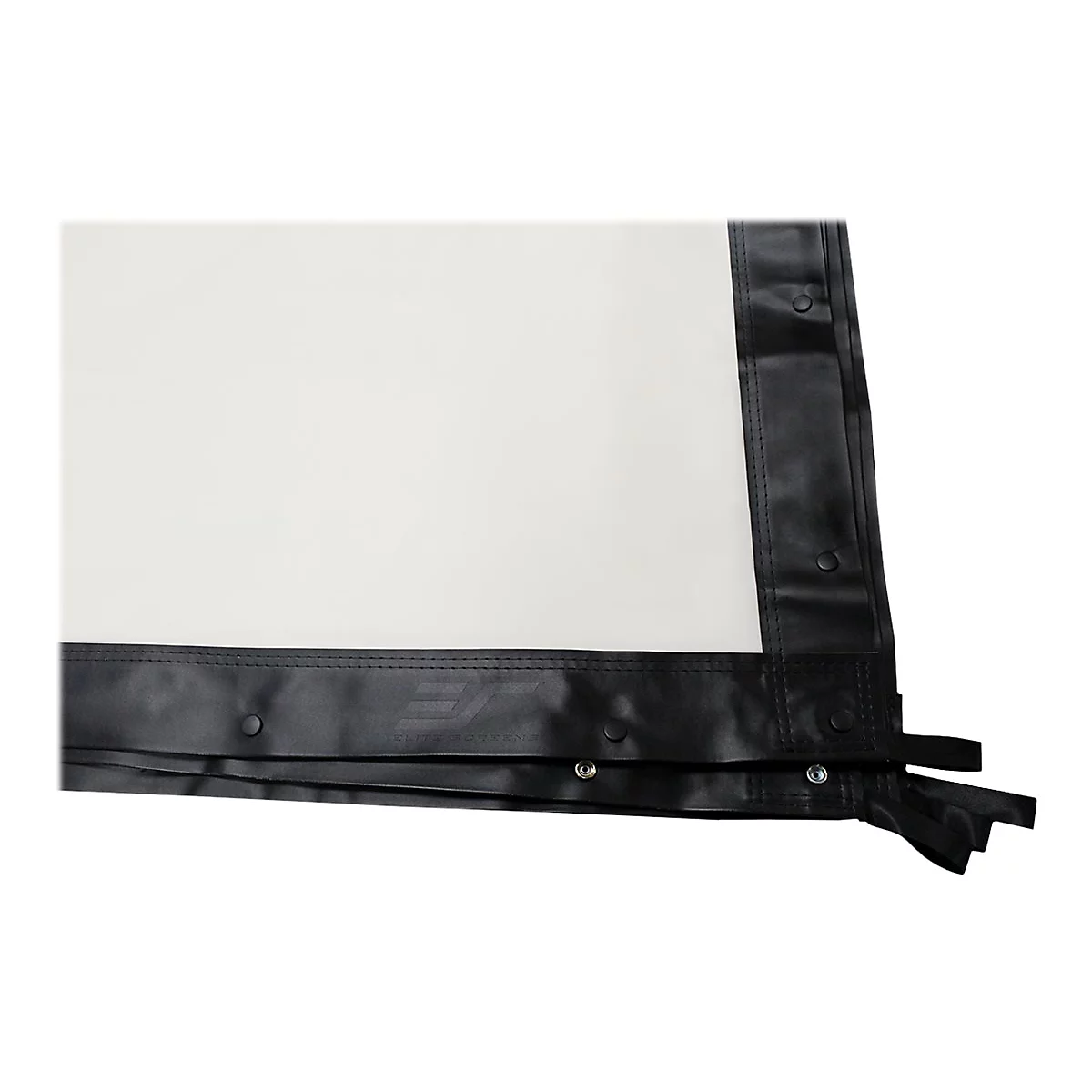 Elite Screens Yard Master 2 Series OMS120H2-DUAL - Projektionsschirm mit Beinen - 305 cm (120') - 16:9 - Wraith Veil Dual - Black Trim, silber Rahmen