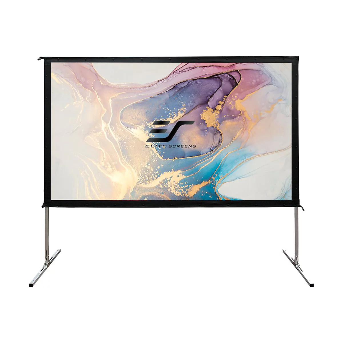 Elite Screens Yard Master 2 Series OMS135H2 - Projektionsschirm mit Beinen - 343 cm (135') - 16:9 - CineWhite