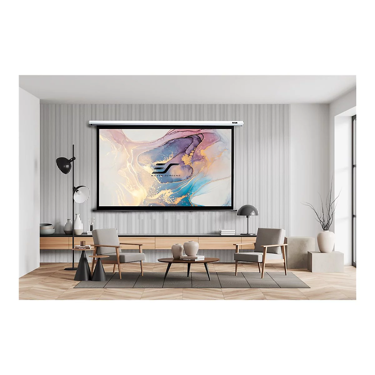 Elite Spectrum Series Electric100XH - Leinwand - Deckenmontage möglich, geeignet für Wandmontage - motorisiert - 254 cm (100') - 16:9
