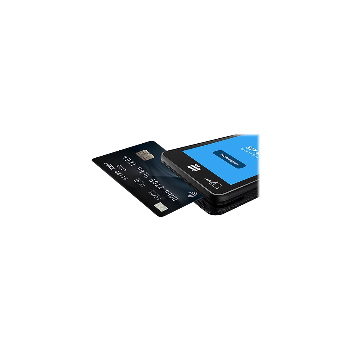 Elo M60, Mobiles Kassensystem ,EloView, EMV, MSR, USB-C, BT (5.0), WLAN, NFC, GMS, schwarz, Android