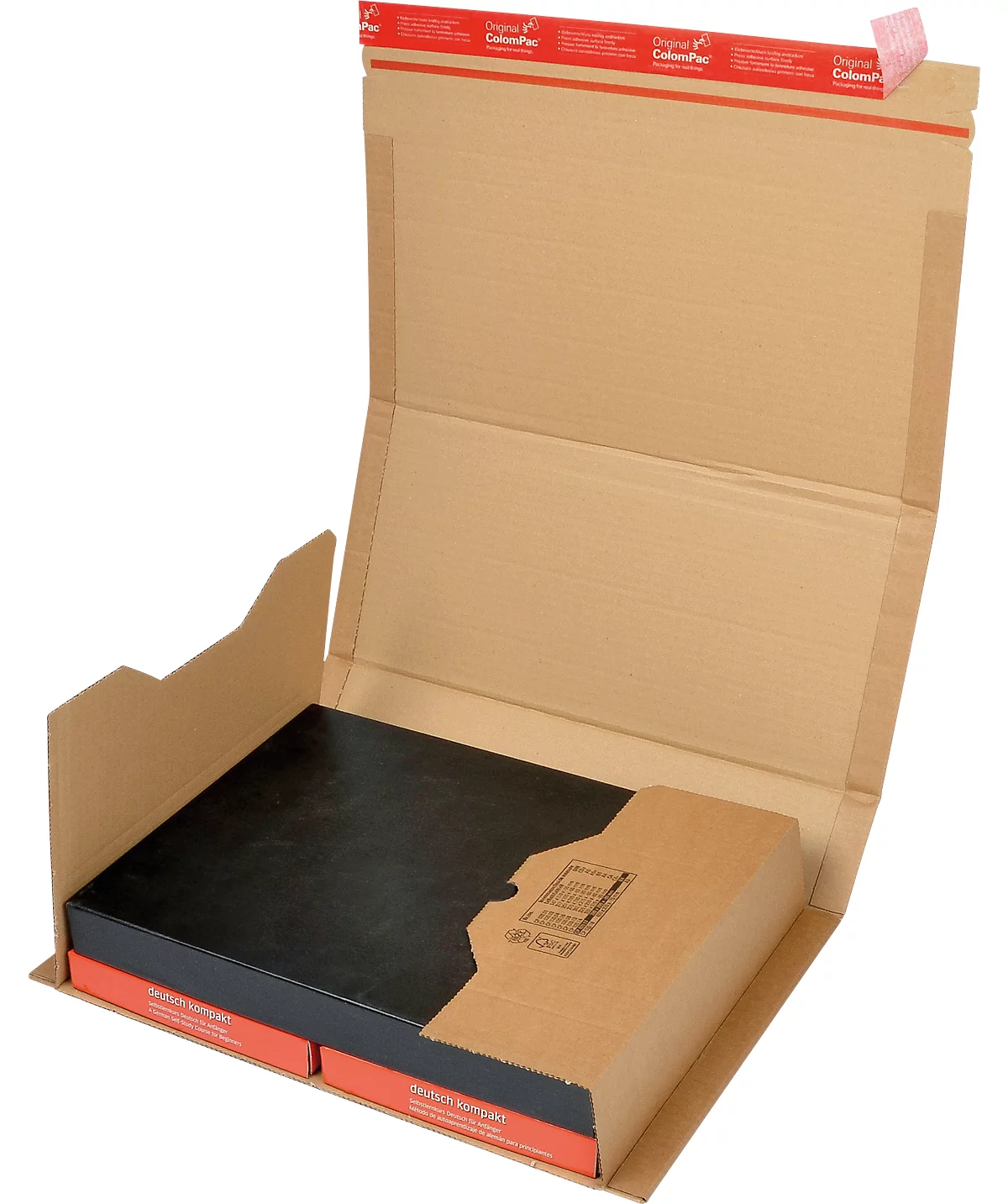 Embalaje envolvente ColomPac CP 020, con precinto autoadhesivo, cartón ondulado, marrón, An 430 x Pr 300 x Al 100 mm (B4), 20 uds.