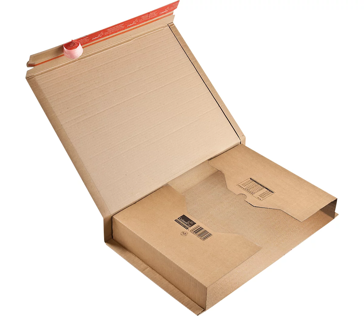 Embalaje envolvente ColomPac CP 020, con precinto autoadhesivo, cartón ondulado, marrón, An 510 x Pr 330 x Al 85 mm (A3), 20 unid.