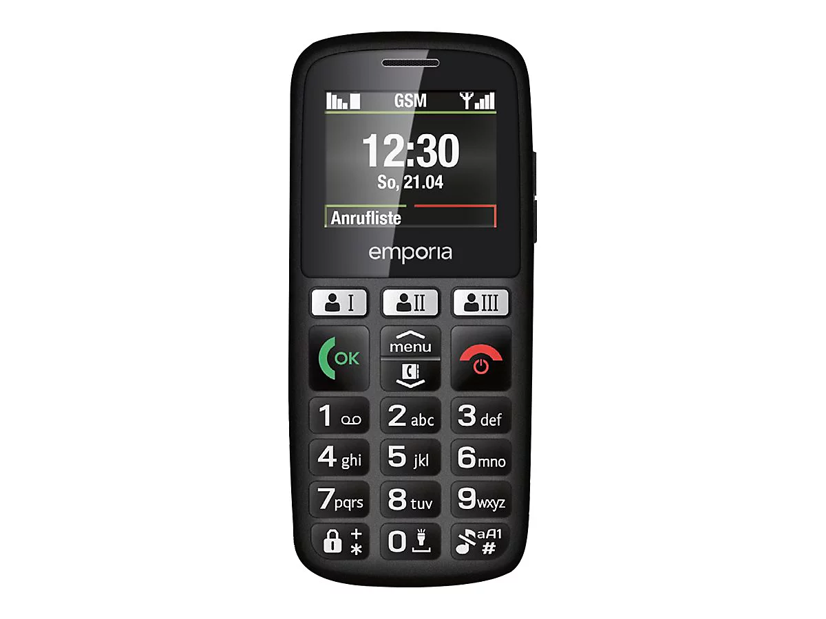 emporiaHAPPY - 30 years anniversary edition - Feature Phone - RAM 32 MB / Interner Speicher 32 MB - LCD-Anzeige - 128 x 160 Pixel
