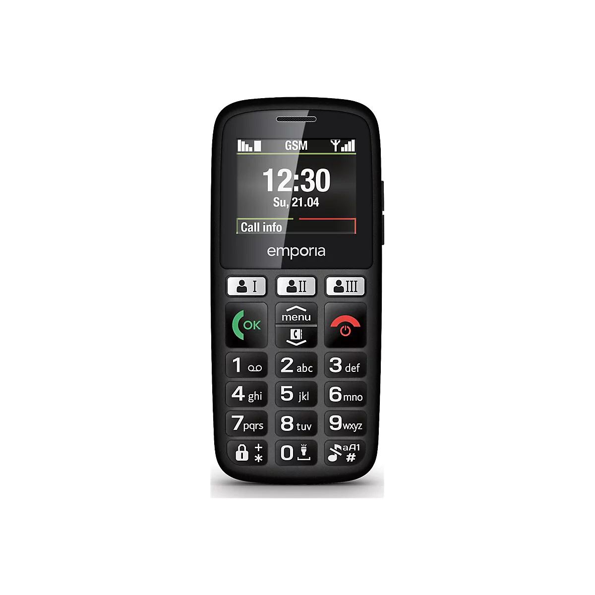 emporiaHAPPY - 30 years anniversary edition - Feature Phone - RAM 32 MB / Interner Speicher 32 MB - LCD-Anzeige - 128 x 160 Pixel