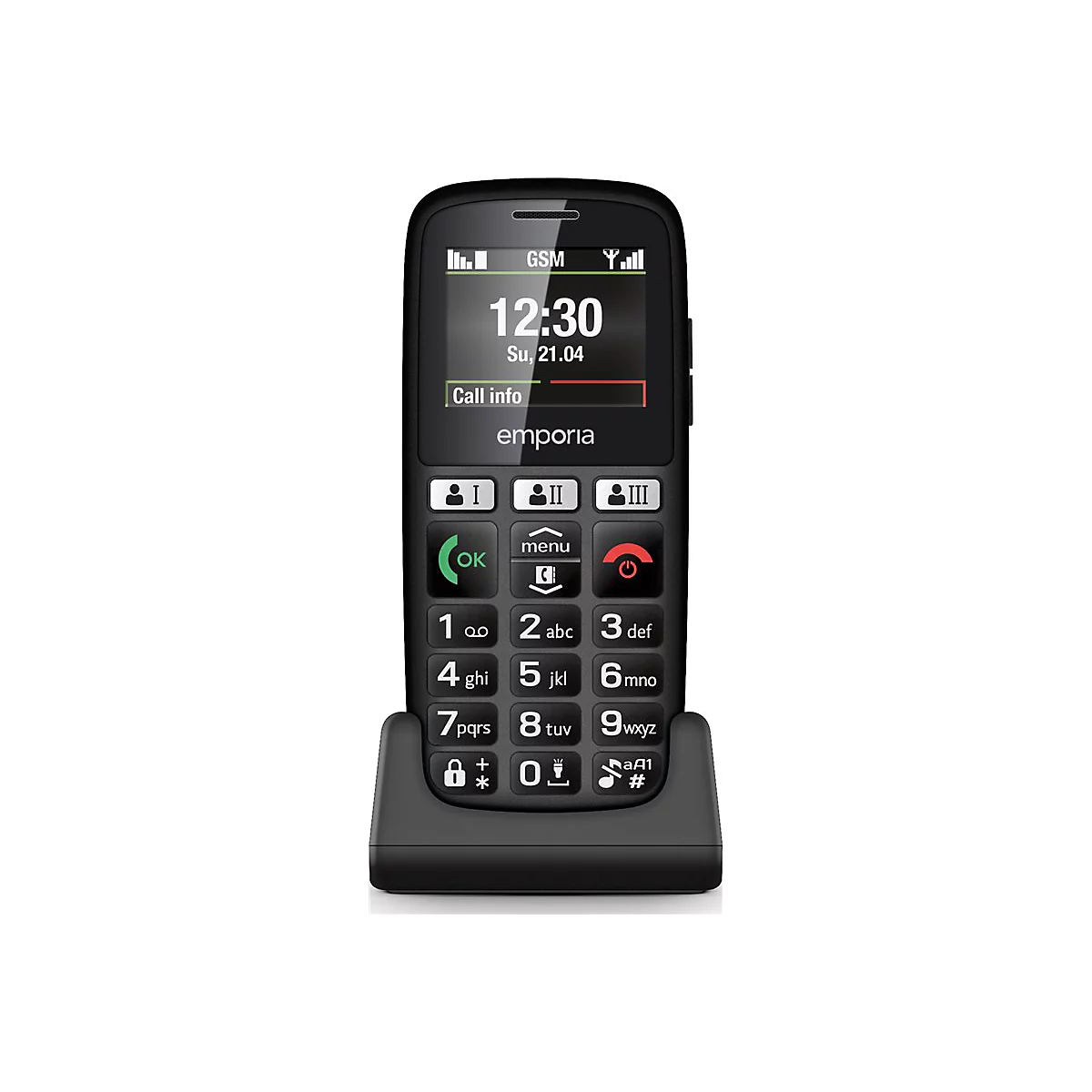 emporiaHAPPY - 30 years anniversary edition - Feature Phone - RAM 32 MB / Interner Speicher 32 MB - LCD-Anzeige - 128 x 160 Pixel