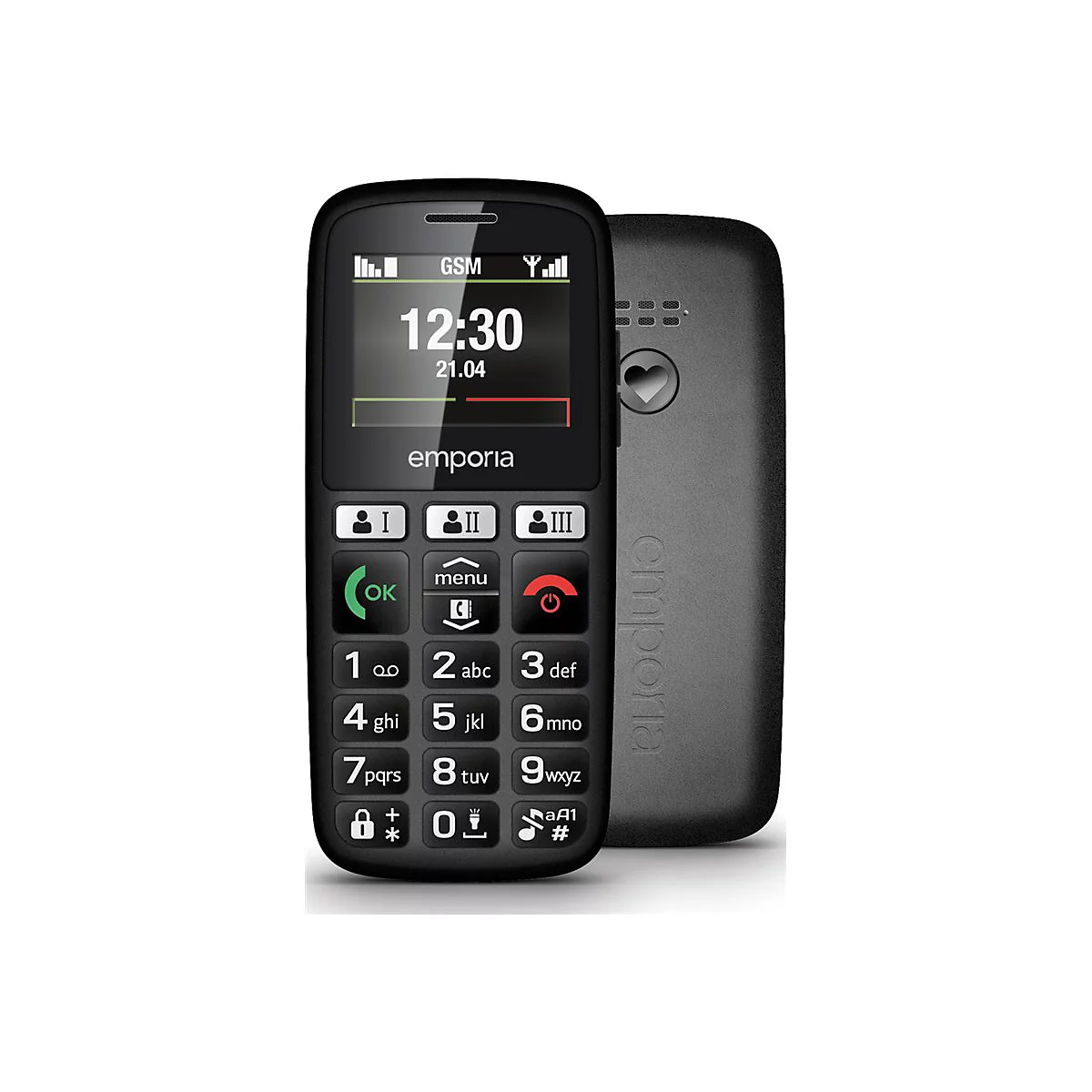 emporiaHAPPY - 30 years anniversary edition - Feature Phone - RAM 32 MB / Interner Speicher 32 MB - LCD-Anzeige - 128 x 160 Pixel