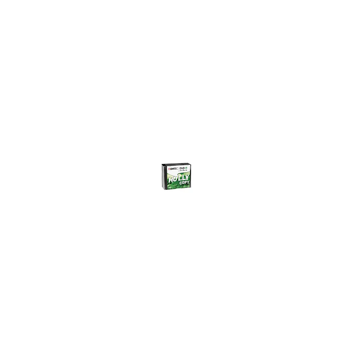 EMTEC - 10 x DVD-R - 4.7 GB (120 Min.) 16x - Silber - Slim Jewel Case