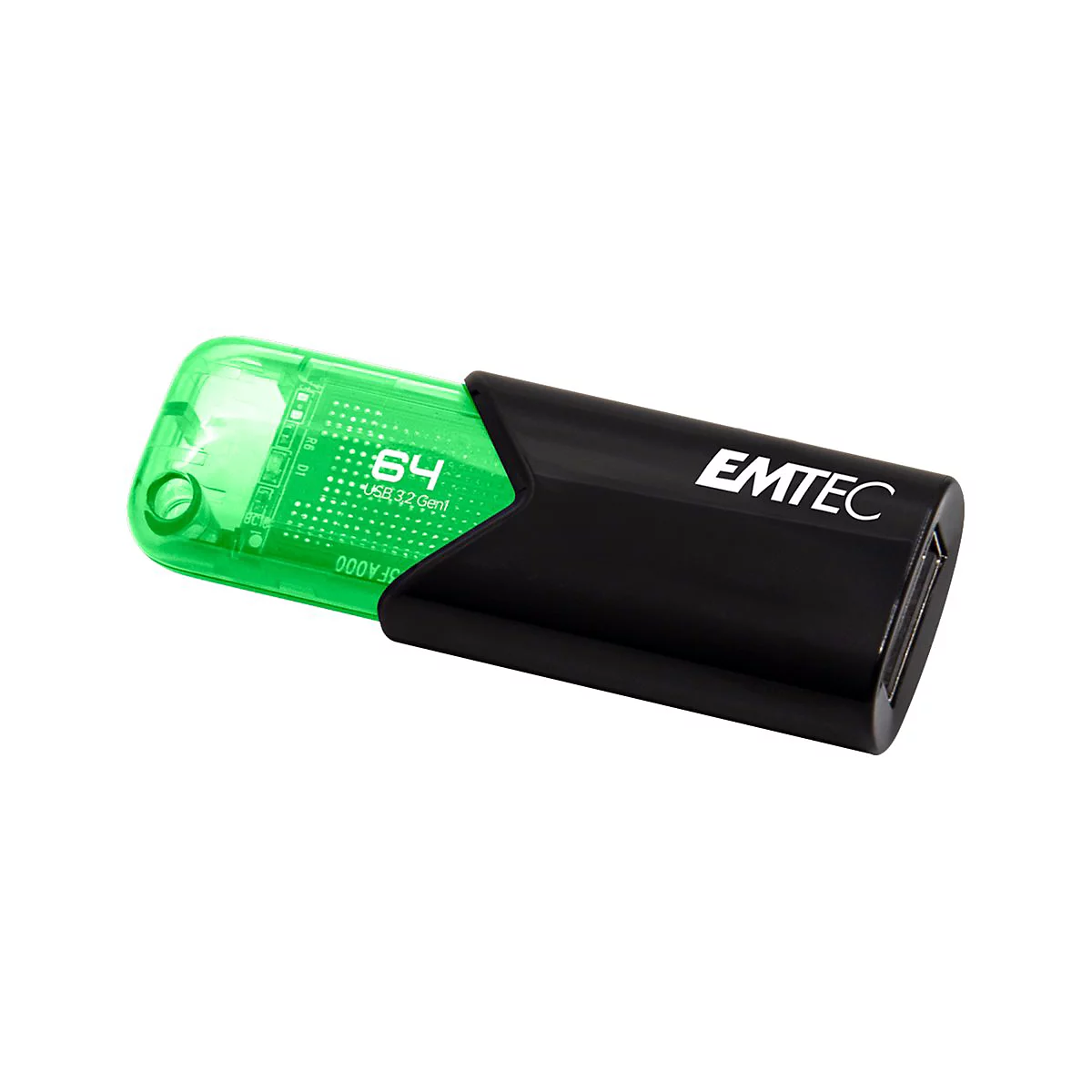 EMTEC B110 Click Easy 3.2 - USB-Flash-Laufwerk - 64 GB