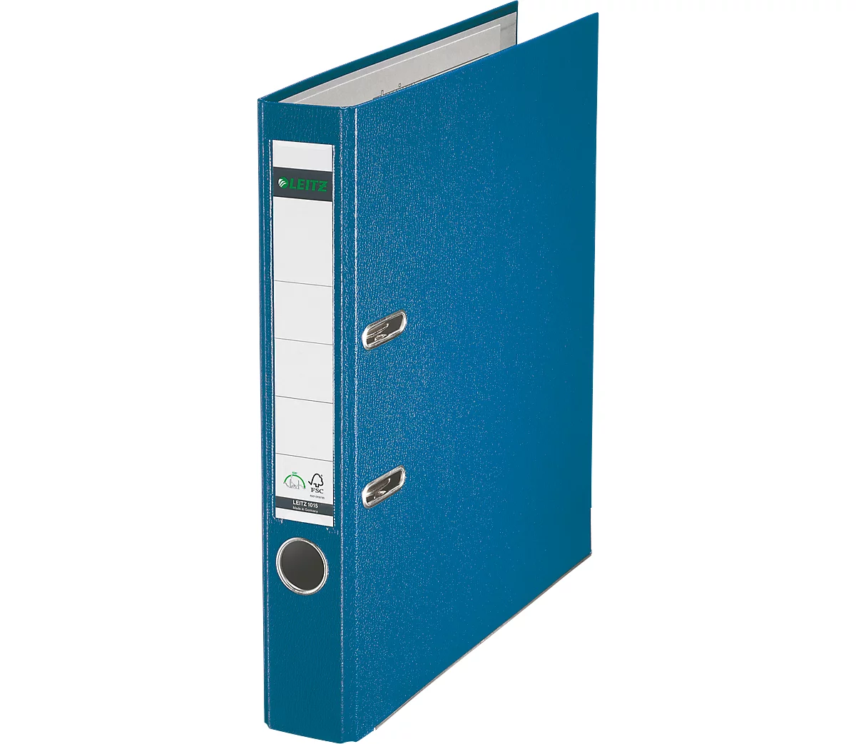 Encuadernadora LEITZ® 1015, DIN A4, ancho del lomo 52 mm, azul