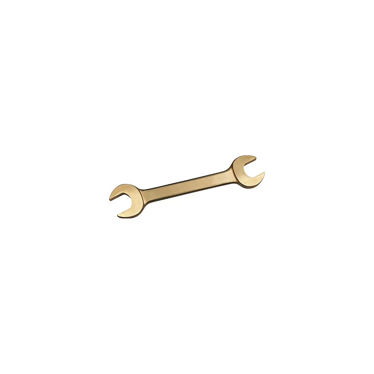 Endres tools Doppelmaulschlüssel, SW 10 x 11 mm, Länge 140 mm, Aluminium-Mehrstoff-Bronze, funkenfrei, Sechskant