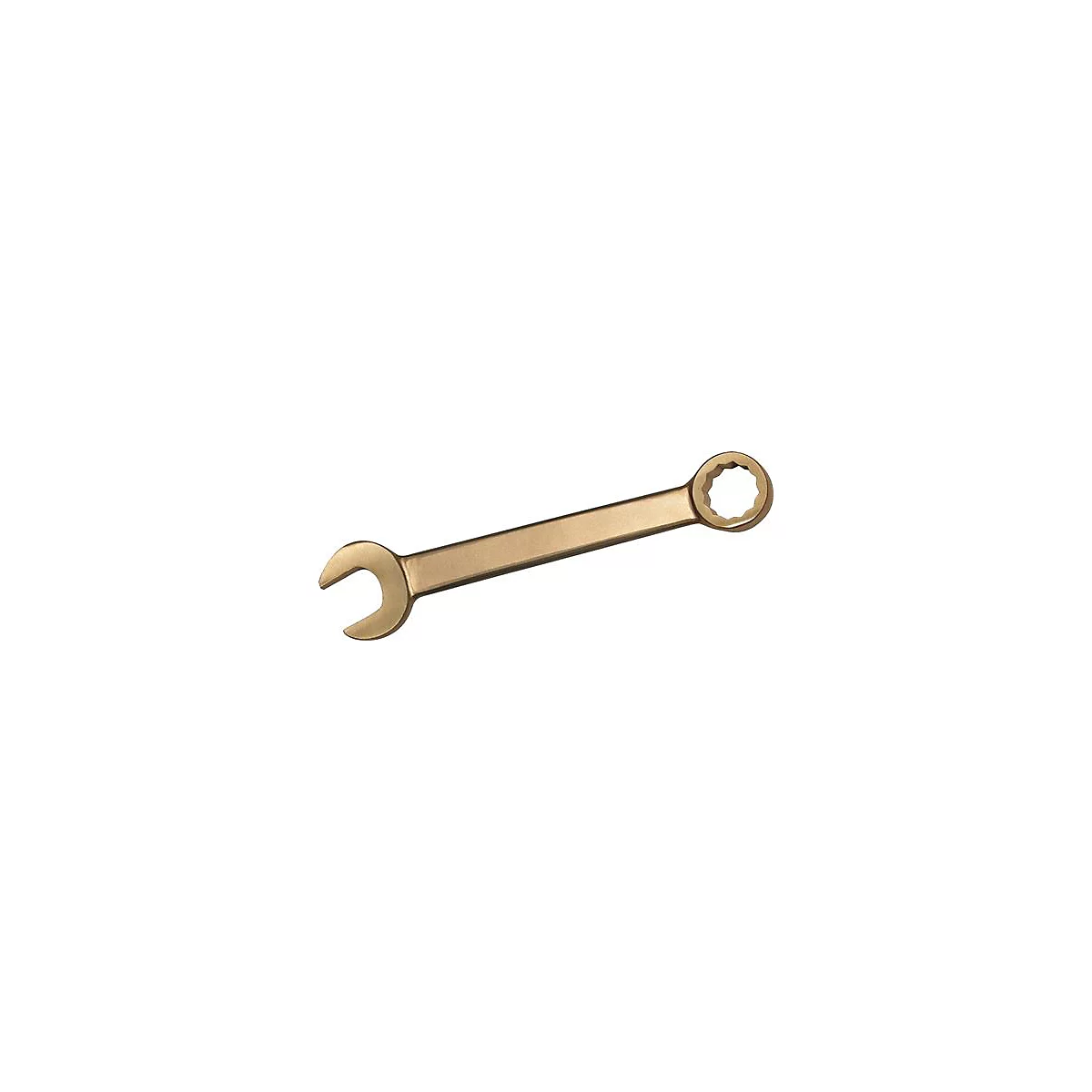 Endres tools Ringmaulschlüssel, SW 8 mm, Länge 135 mm, Aluminium-Mehrstoff-Bronze, funkenfrei, Sechskant; Zwölfkant
