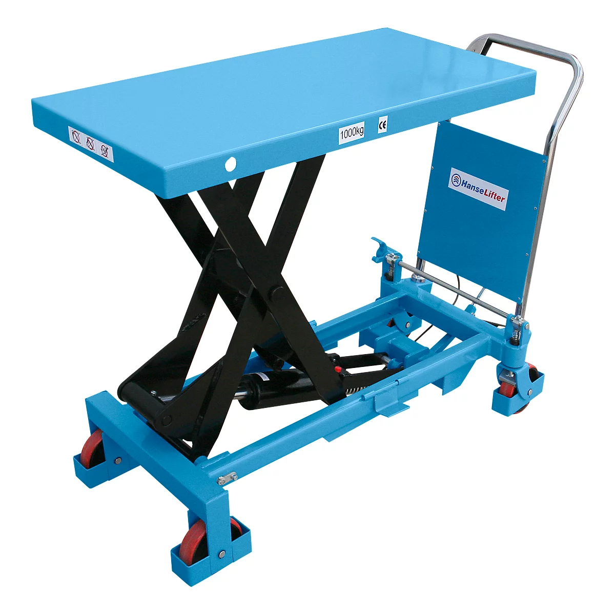 Engin de levage à ciseaux, capacité de charge 1000 kg