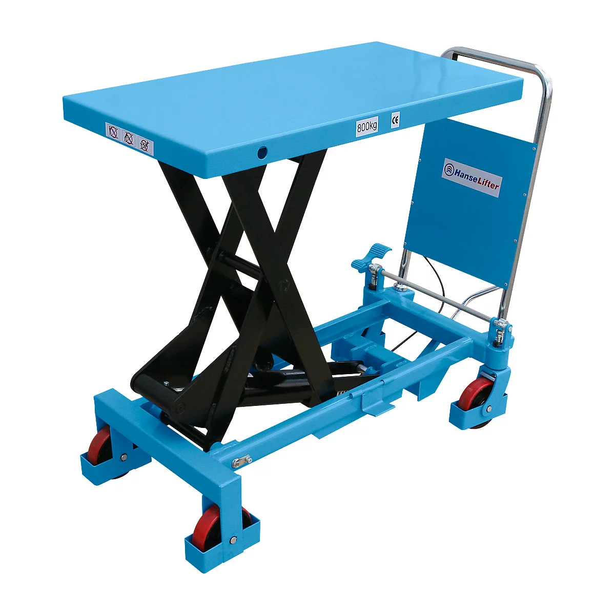 Engin de levage à ciseaux, capacité de charge 800 kg