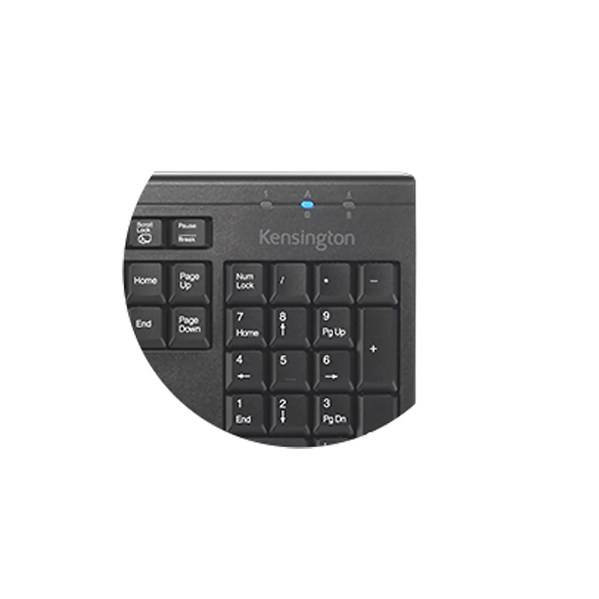 Ensemble clavier et souris Kensington KM270 EQ, sans fil, rechargeable, QWERTY, membrane scellée, souris pour gaucher/droitier, PCR, noir