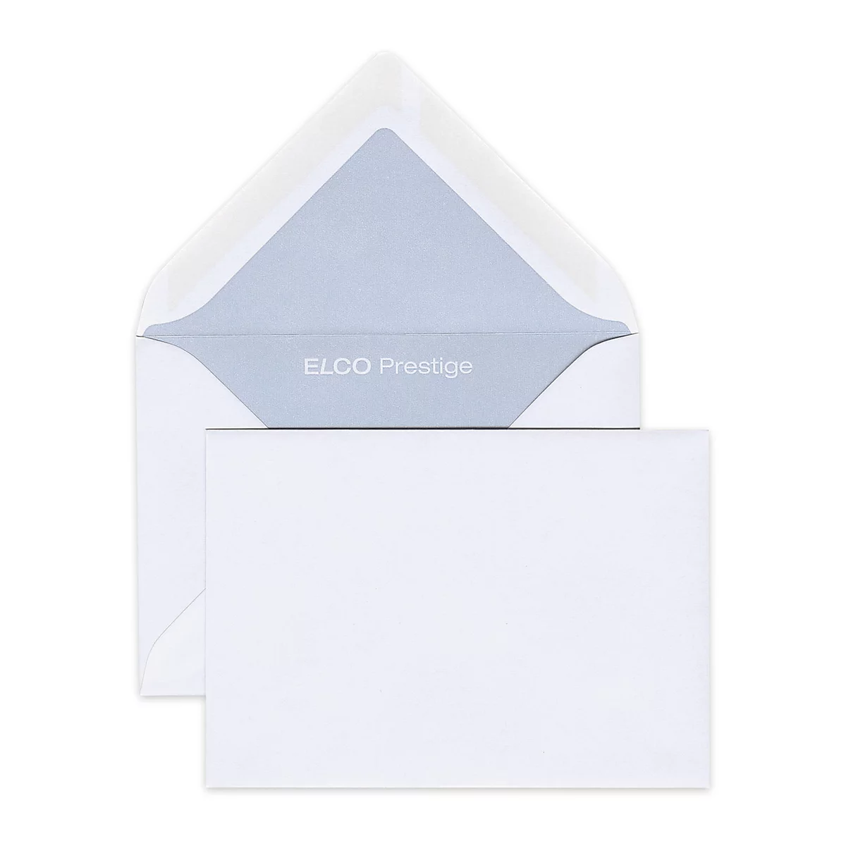 Enveloppe format C7 Prestige Elco, avec rabat pointu