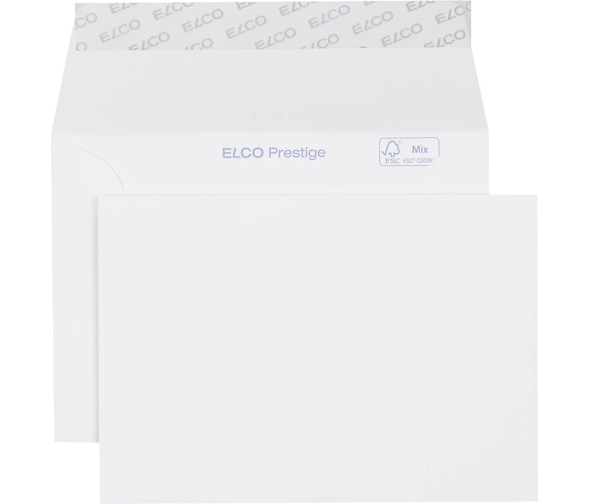 Elco Office cartes, A6, blanc 