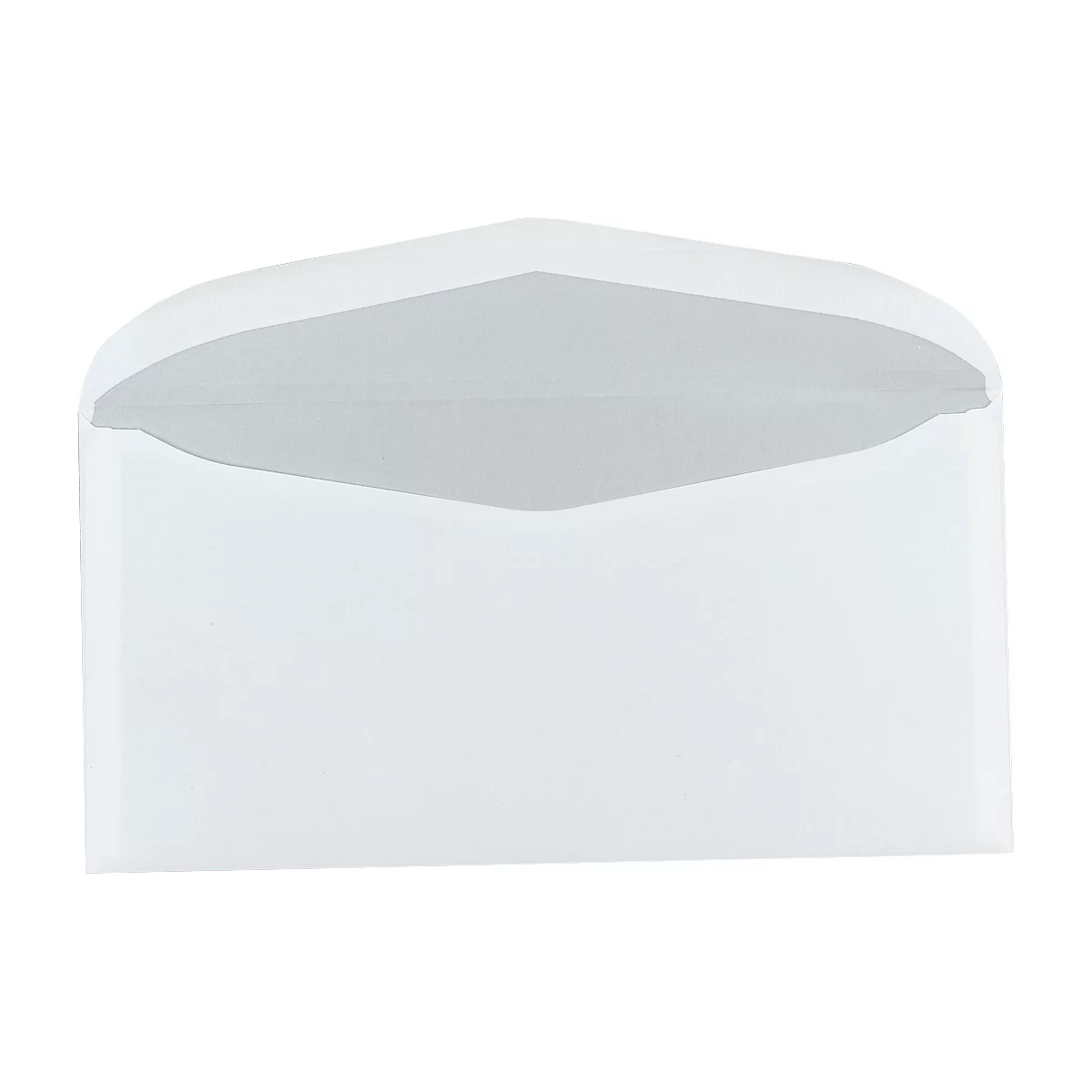 Enveloppes 114 x 229 mm (format C5/6) blanc Offset, 1000 p., sans fenêtre