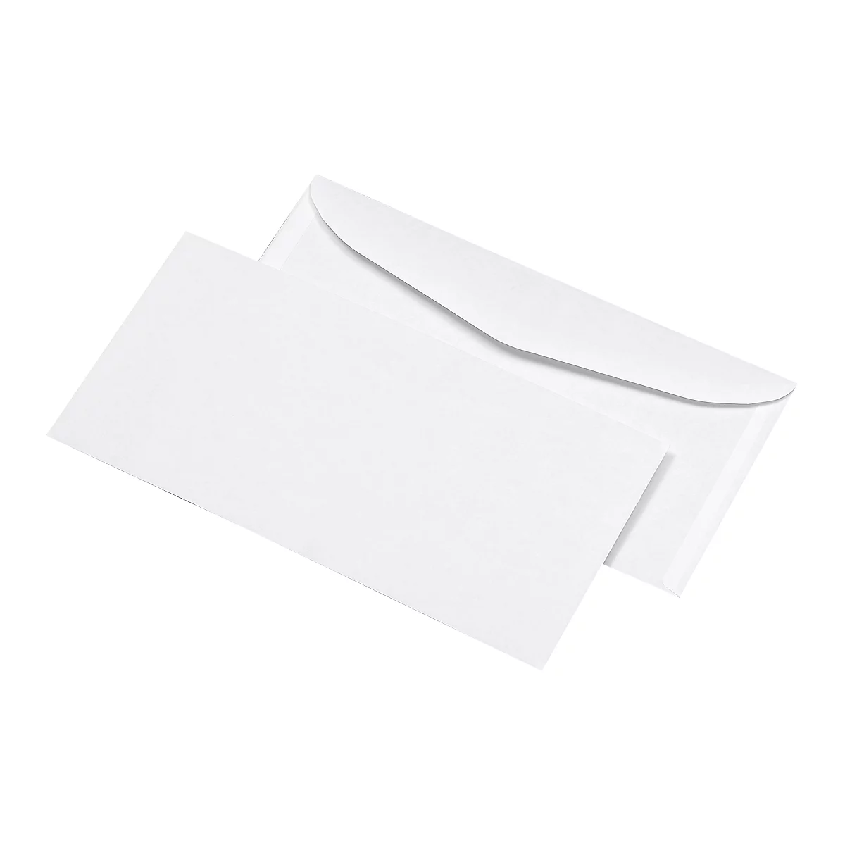 Enveloppes 114 x 229 mm (format C5/6) blanc Offset, 1000 p., sans fenêtre