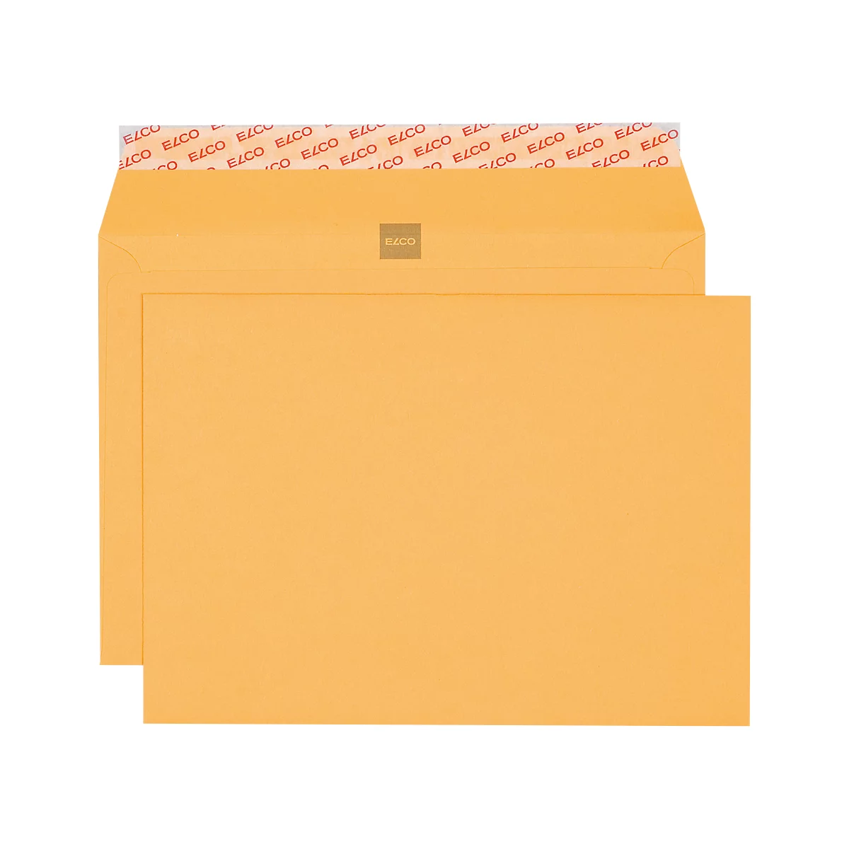 Enveloppes de banque recyclées format B5 jaune 120 g, 500 p.