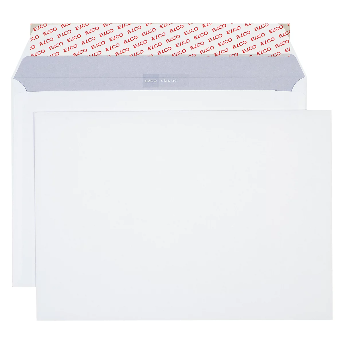 Enveloppes, enveloppes à soufflet et enveloppes expansibles classic ELCO, C4, 120 g, 250 p. sans fenêtre