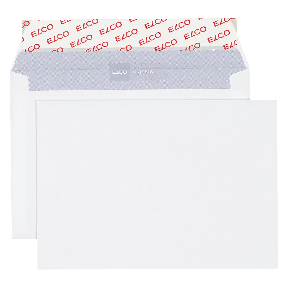 Enveloppes, enveloppes à soufflet et enveloppes expansibles classic ELCO, C6, 100 g, 500 p. sans fenêtre