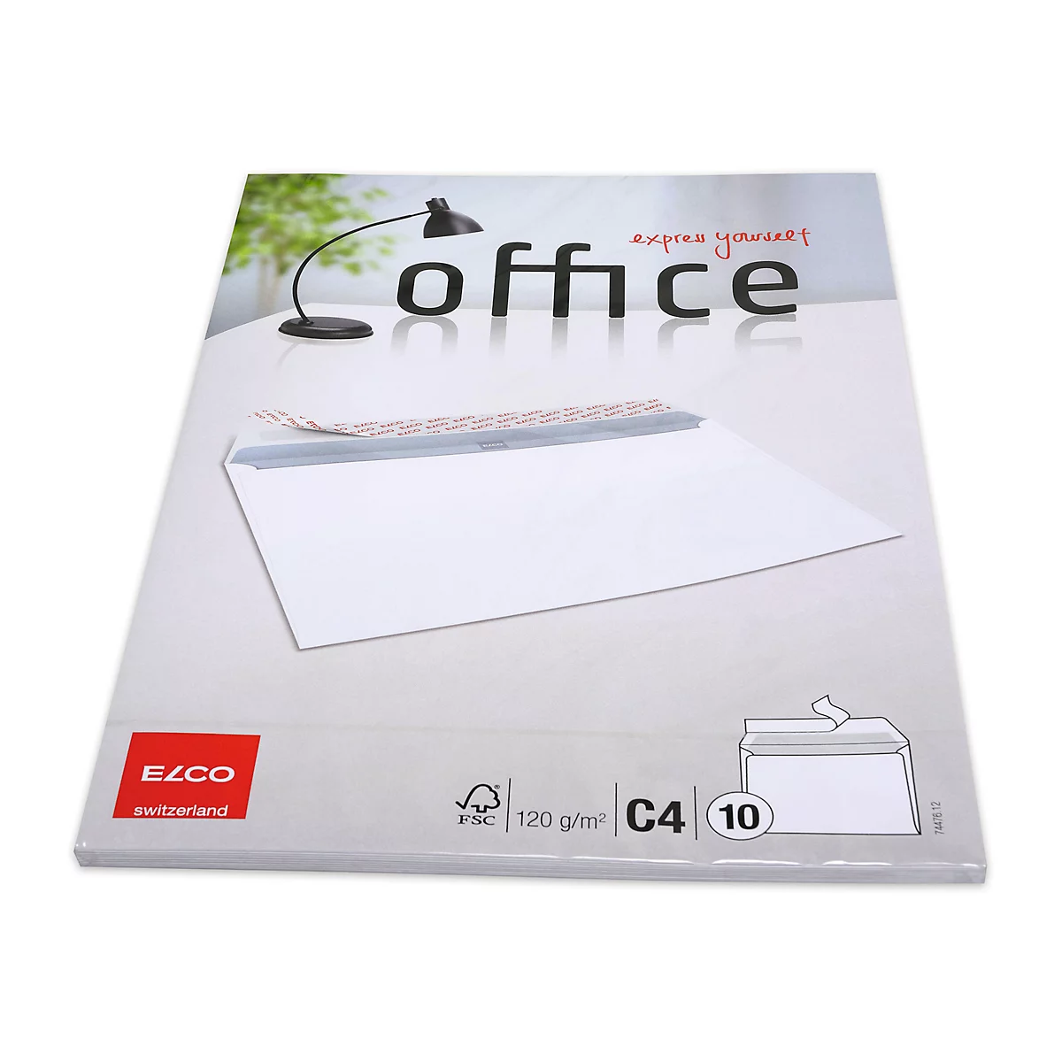 Enveloppes, enveloppes à soufflet et enveloppes expansibles Office ELCO, C4, sans fenêtre, 120 g/m², 10 p.