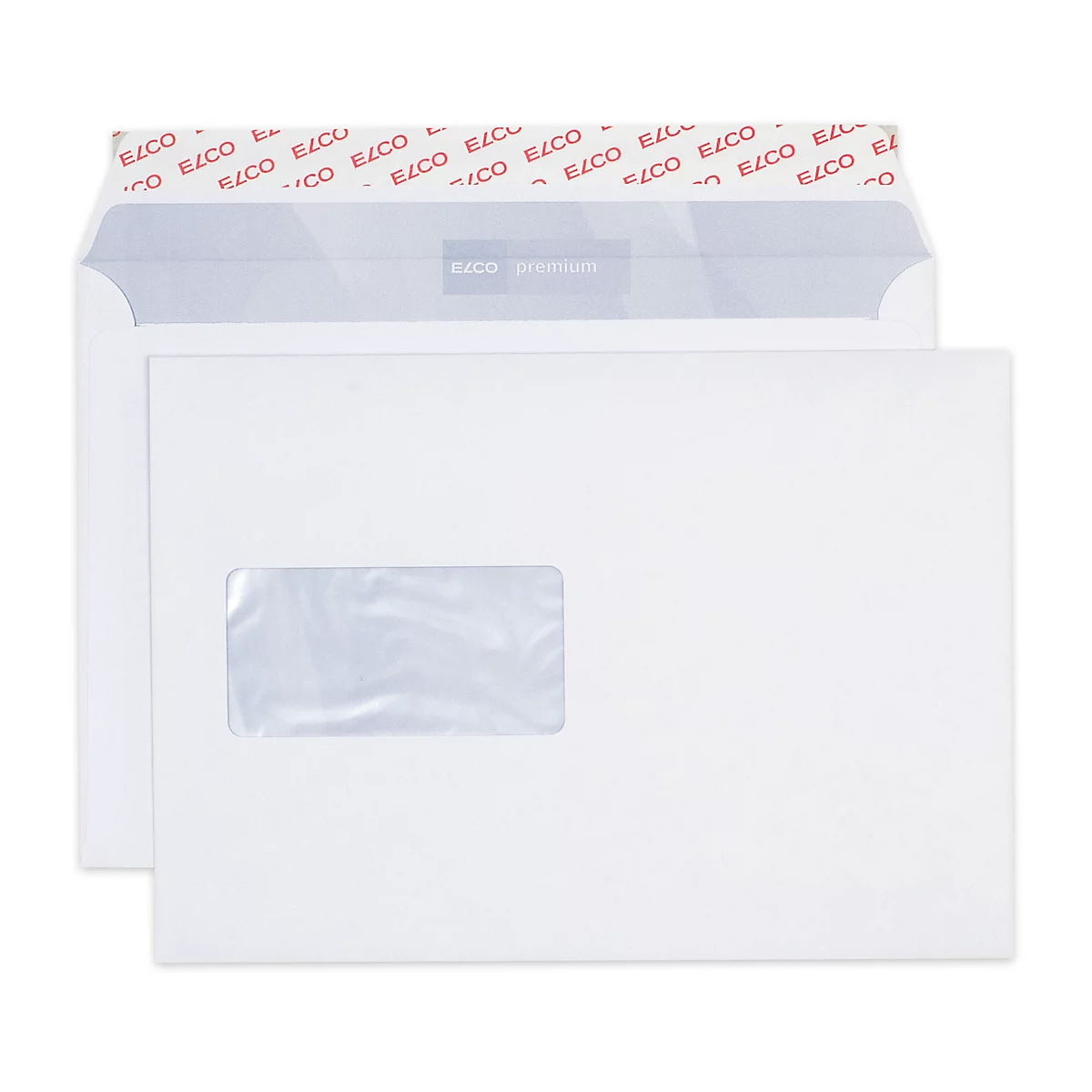Enveloppes, enveloppes à soufflet et enveloppes expansibles Office ELCO, C5, avec fenêtre à gauche, 100 g/m², 100 p.