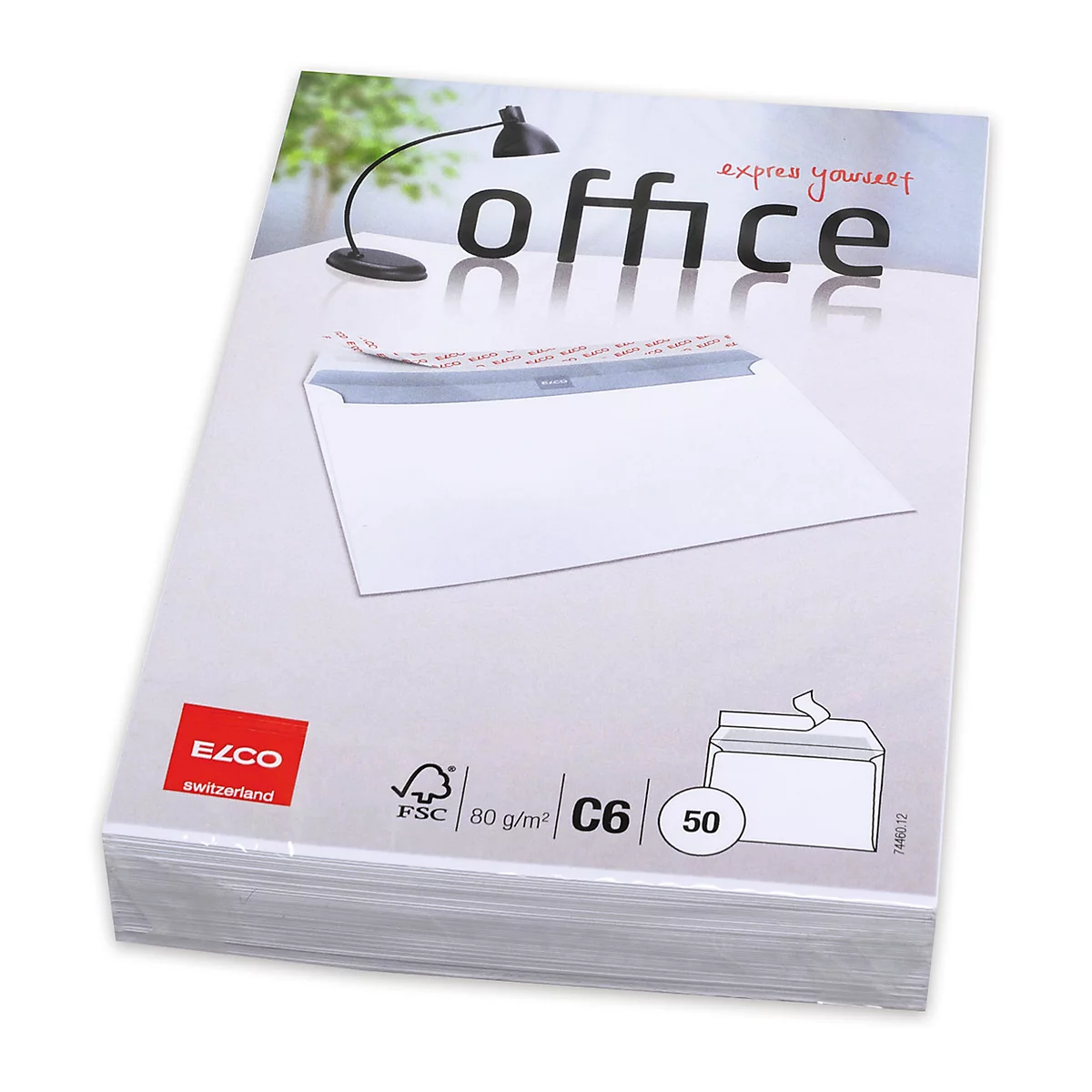 Enveloppes, enveloppes à soufflet et enveloppes expansibles Office ELCO, C6, sans fenêtre, 80 g/m², 50 p.