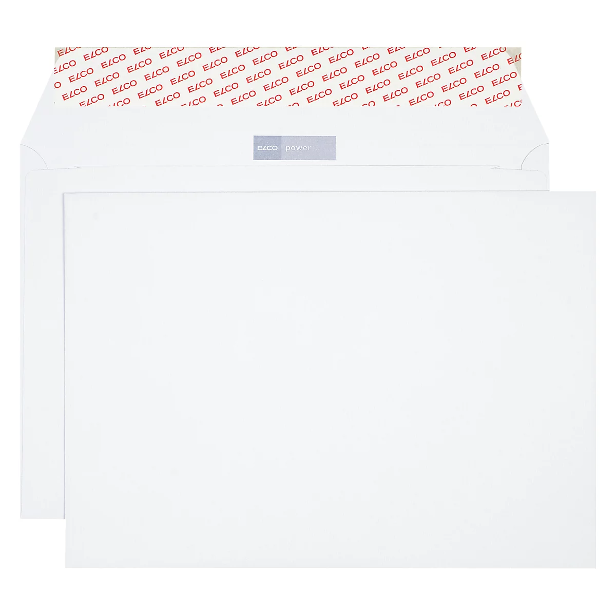 Enveloppes, enveloppes à soufflet et enveloppes expansibles power ELCO C4, 250 p., sans fenêtre