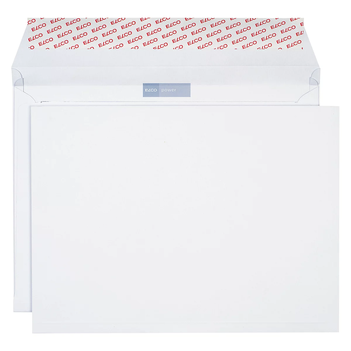 Enveloppes, enveloppes à soufflet et enveloppes expansibles power ELCO C4s, 200 p., sans fenêtre
