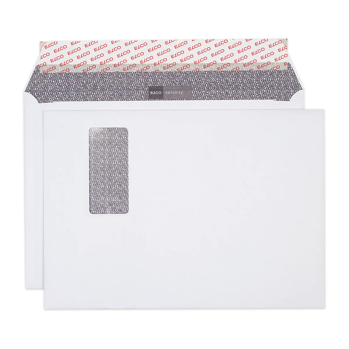 Enveloppes, enveloppes à soufflet et enveloppes expansibles Security Elco, C4, avec fenêtre à droite, 120 g/m², 250 p.