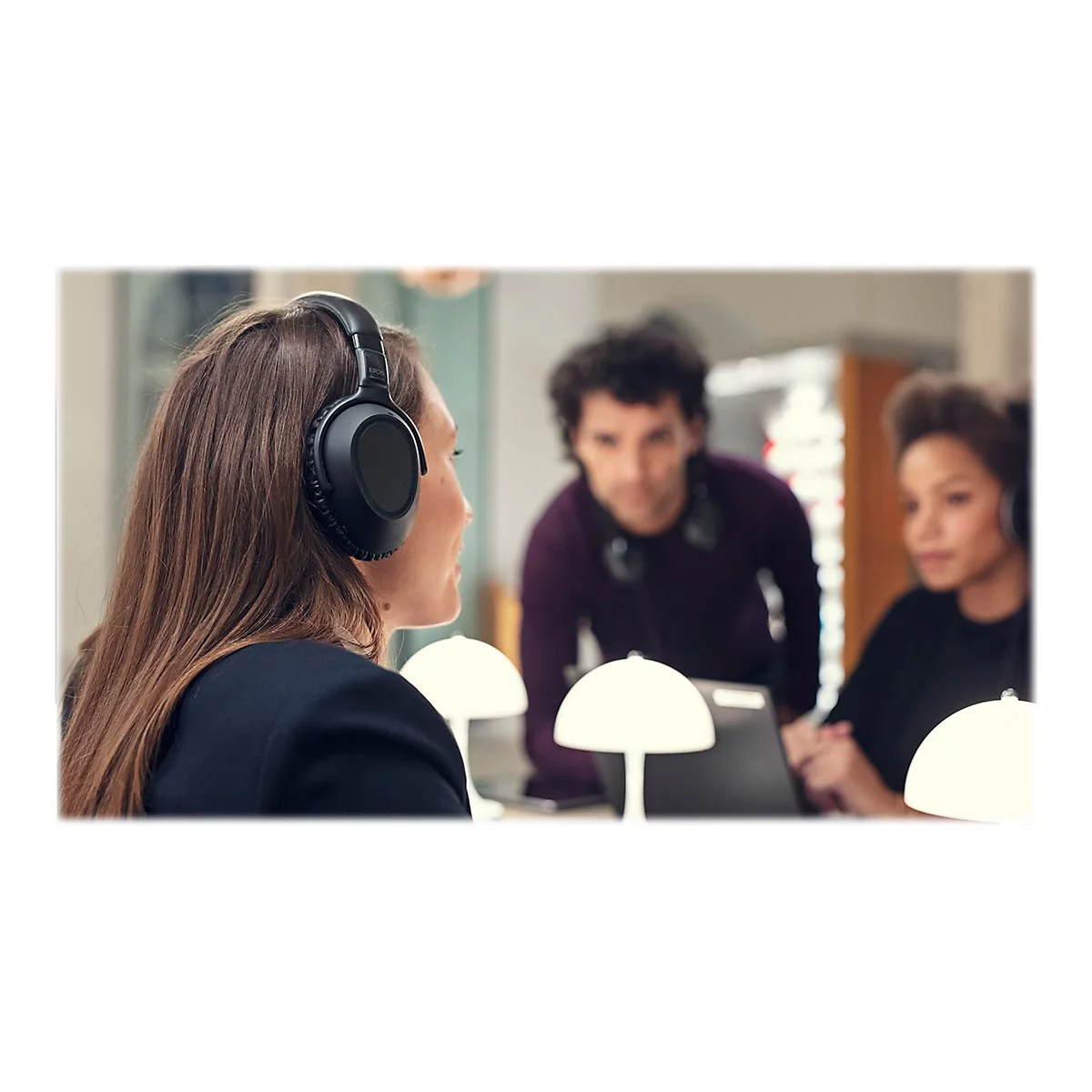 EPOS ADAPT 660 - Kopfhörer mit Mikrofon - ohrumschließend - Bluetooth - kabellos, kabelgebunden - aktive Rauschunterdrückung