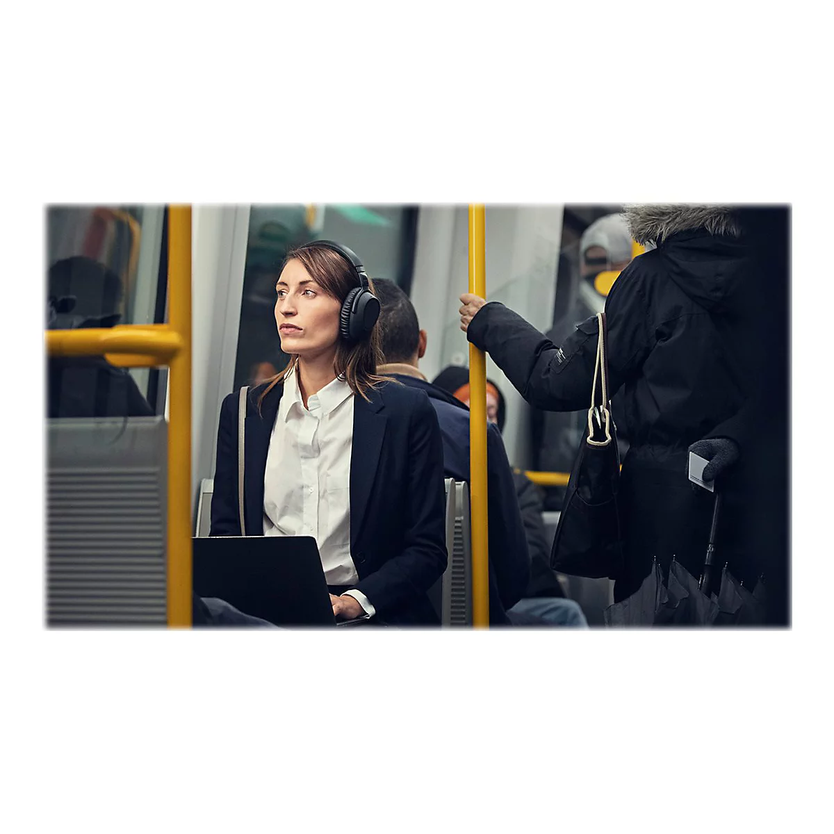 EPOS ADAPT 660 - Kopfhörer mit Mikrofon - ohrumschließend - Bluetooth - kabellos, kabelgebunden - aktive Rauschunterdrückung