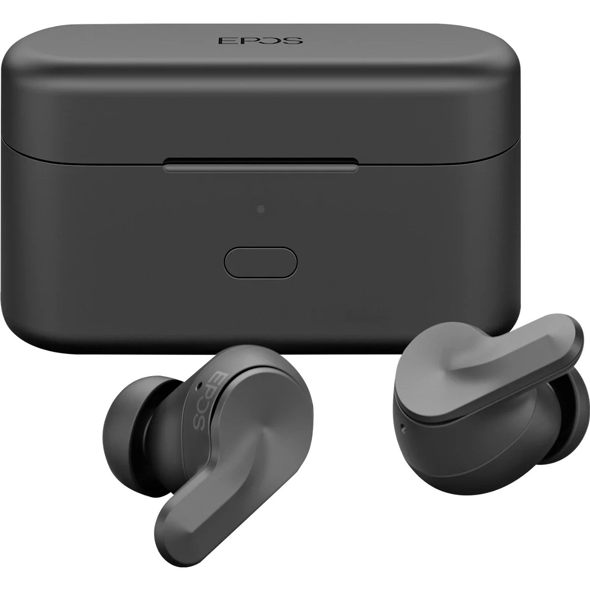 EPOS ADAPT E1, All-in-Ohrhörer, Hybrid Active Noise Cancelling, IntelligentFit, MS Teams zertifiziert, Made for iPhone, schwarz
