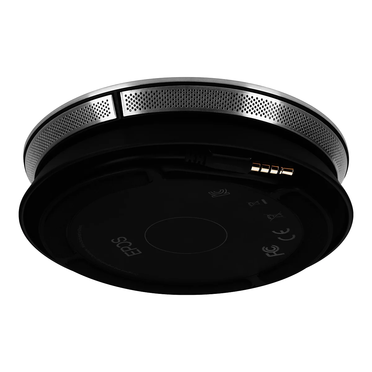 EPOS EXPAND SP 20 - Smarte Freisprecheinrichtung - kabelgebunden - USB, 3,5 mm Stecker - Schwarz, Silber - Zertifiziert für Skype für Unternehmen