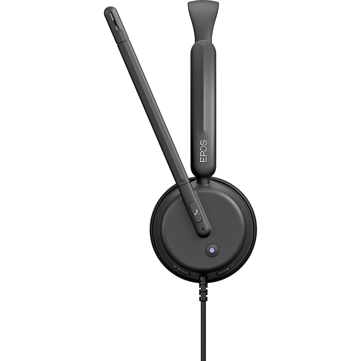 EPOS Headset Impact 460T, Binaural (beidseitig), kabelgebunden, USB-C / USB-A, Optimiert für UC, zertifiziert für Microsoft Teams