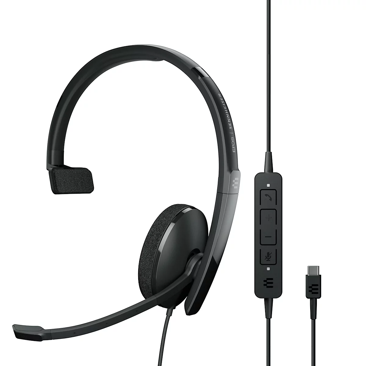 EPOS I SENNHEISER On-Ear ADAPT 130 USB-C II, binaural, faltbar, UC-optimiert, schwarz 
