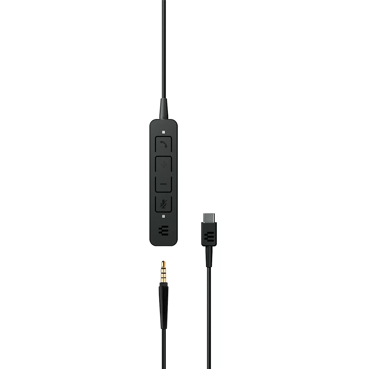 EPOS I SENNHEISER On-Ear ADAPT 165 USB-C II, 3,5-mm-Klinkenstecker, binaural, faltbar, UC-optimiert, schwarz 