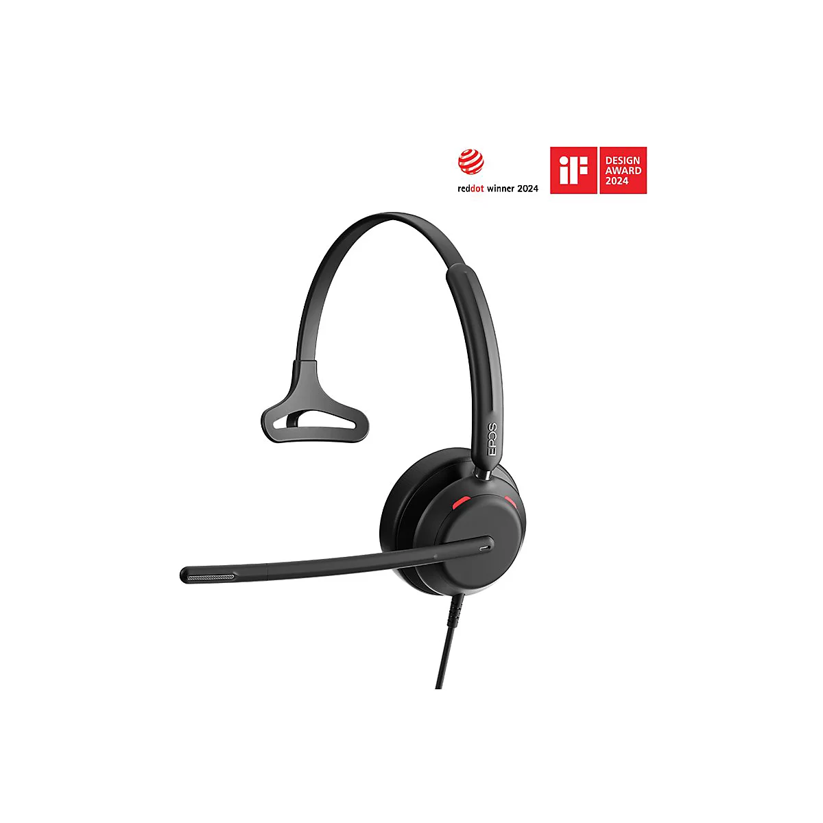 EPOS IMPACT 730T - Headset - On-Ear - kabelgebunden - USB-C - Schwarz