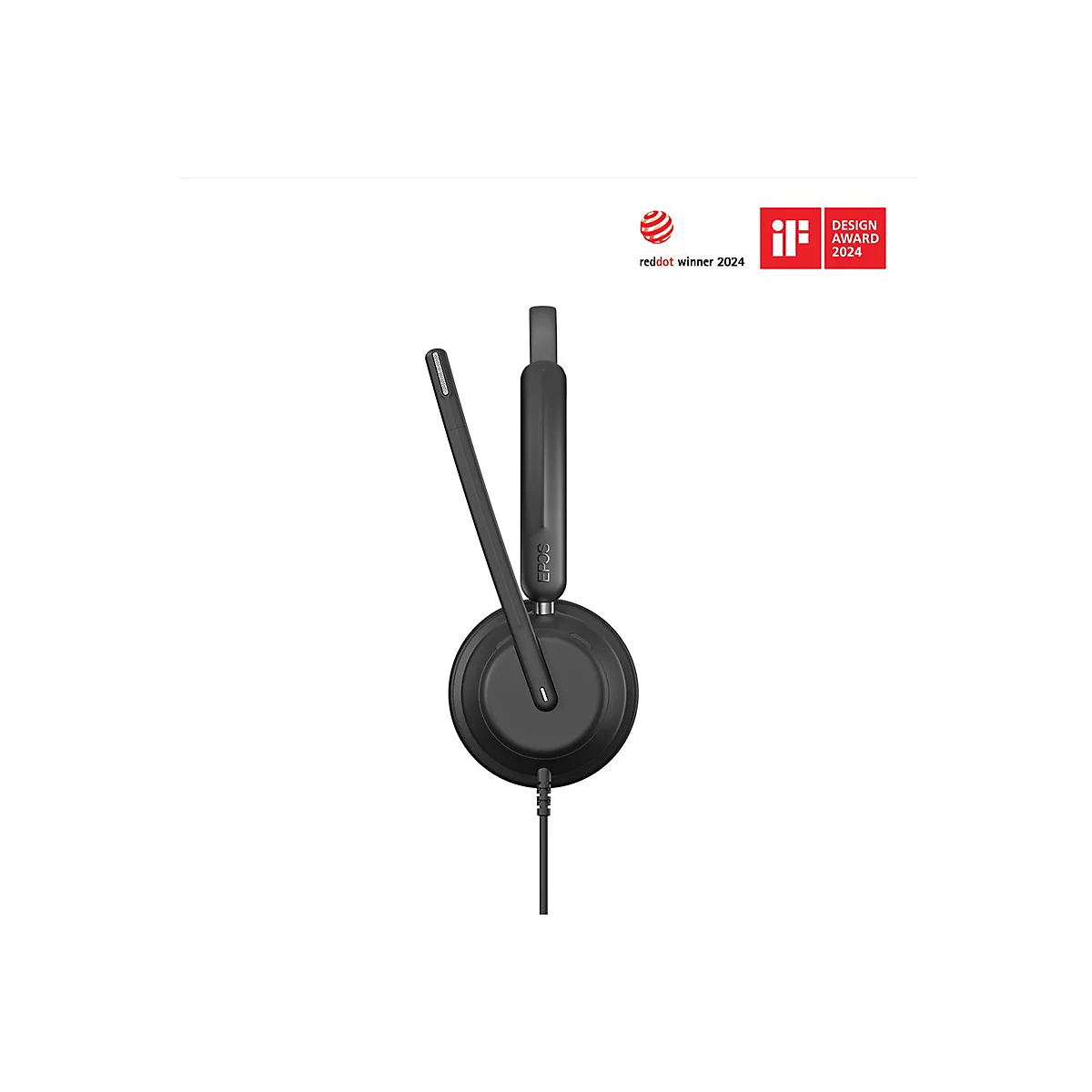 EPOS IMPACT 730T - Headset - On-Ear - kabelgebunden - USB-C - Schwarz